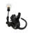 Trinx 20" Monkey Table Lamp With Bulb, Enigmatic Black
