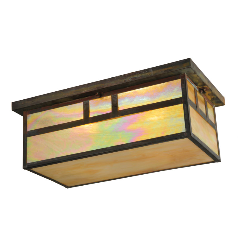 Glass Flush Mount