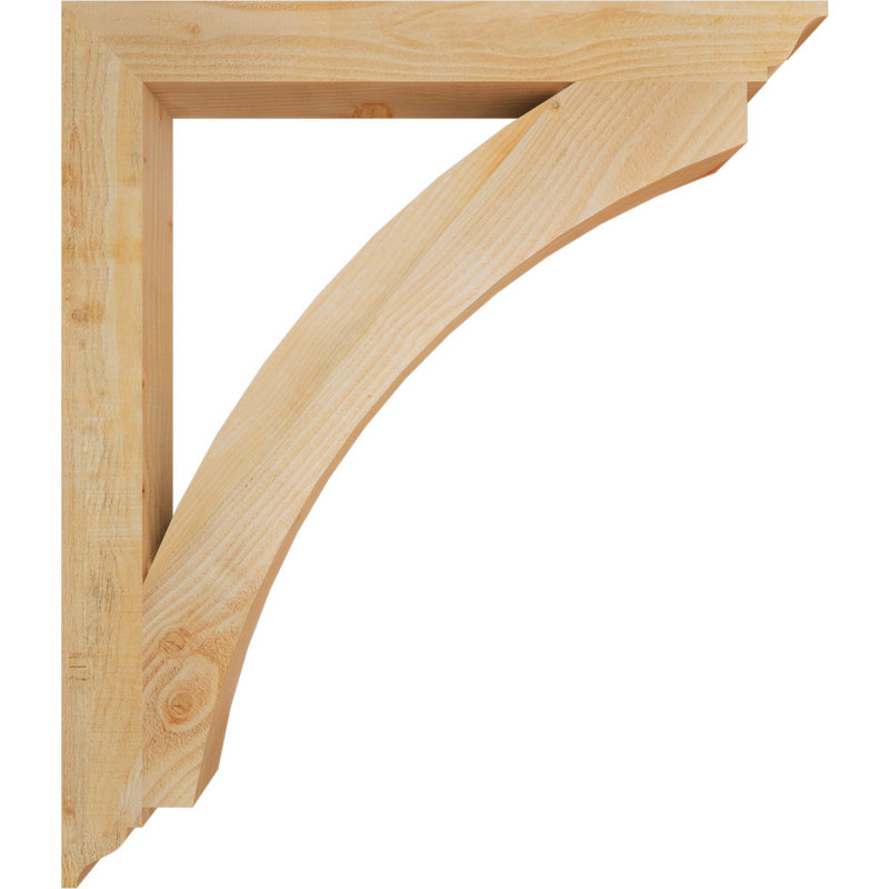 Thorton Traditional Bracket, 44"H x 4"W x 38"D, Douglas Fir (Rough)