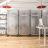 Seville Classics UltraHD 2 Piece Stainless Steel Storage System, 90" H x 36" W x 18" D-100948111
