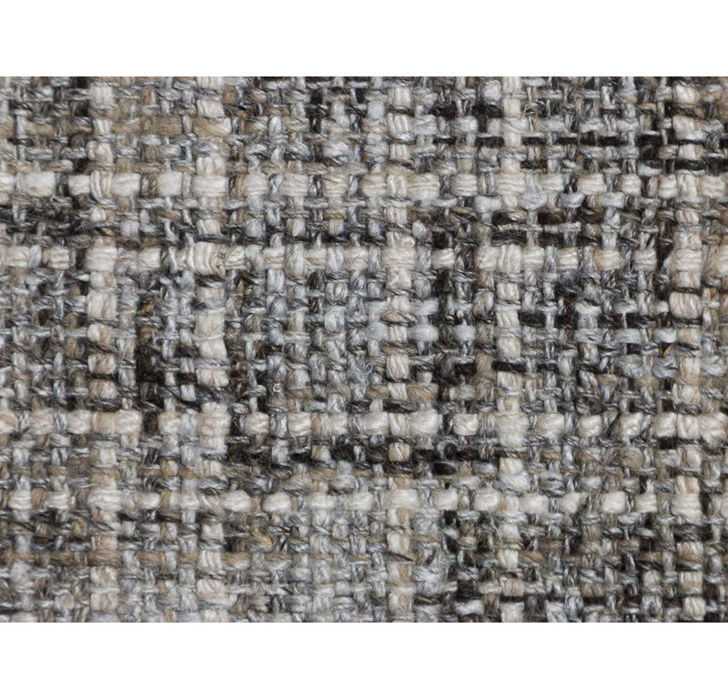 Struttura Rectangle Area Rug in Natural Charcoal/Beige, Rectangle 5' x 8'