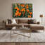 «Fruit Kumquat», art mural sur toile vert-196549379