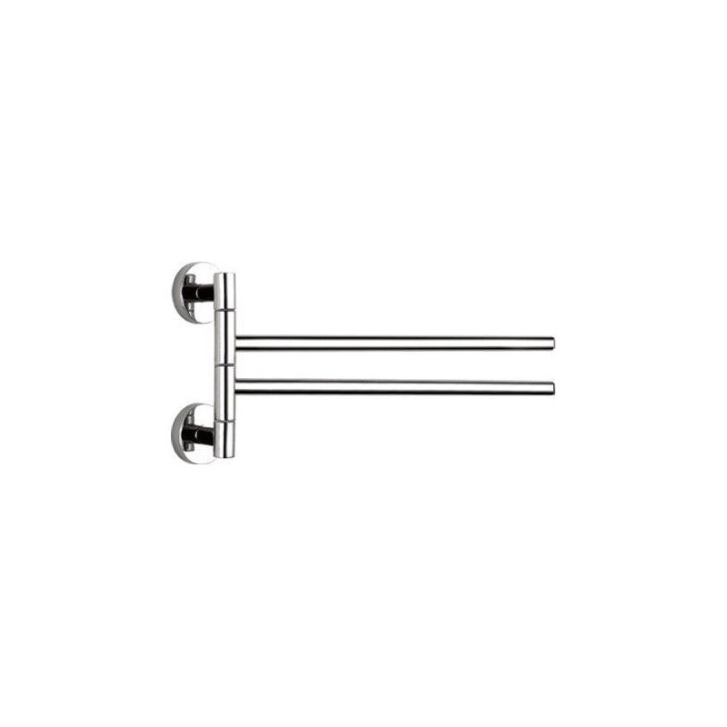 Double barre à serviettes murale 14" pivotant Coronado