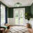 Virgie Glass Semi Flush Mount Ceiling Light-598348112-598348113