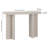 Cerrone 42" Wide Rectangular Console Table in Alder White-1509532673