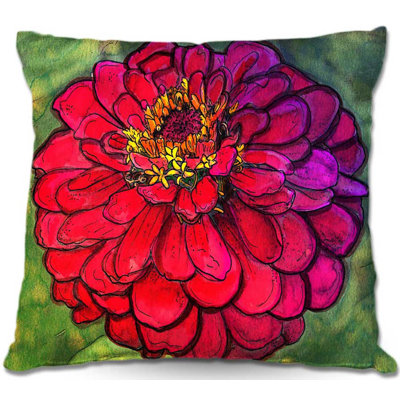 Coussin décoratif zinnia canapé parisian