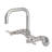 Kingston Brass Concord Double-Handle 2-Hole Wall-Mount Bridge Kitchen Faucet-28237535