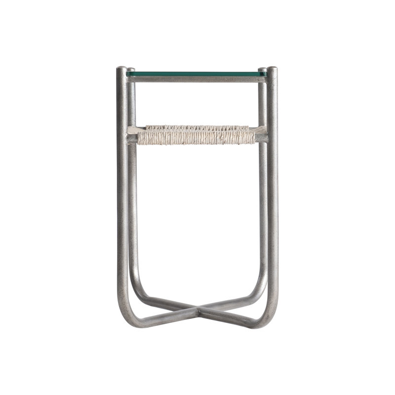 Kendo Side Table, 23.38" H x 14.25" W x 23.25" D