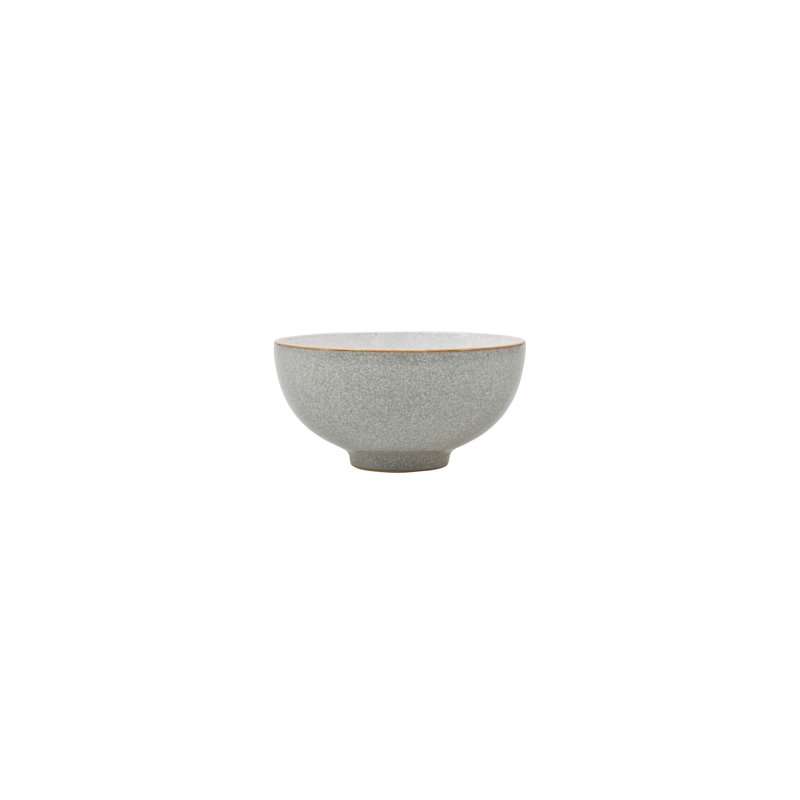 Elements Set of 4 Rice Bowls, Light Gray