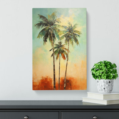 Palm Tree Informel - Single Picture Frame Print