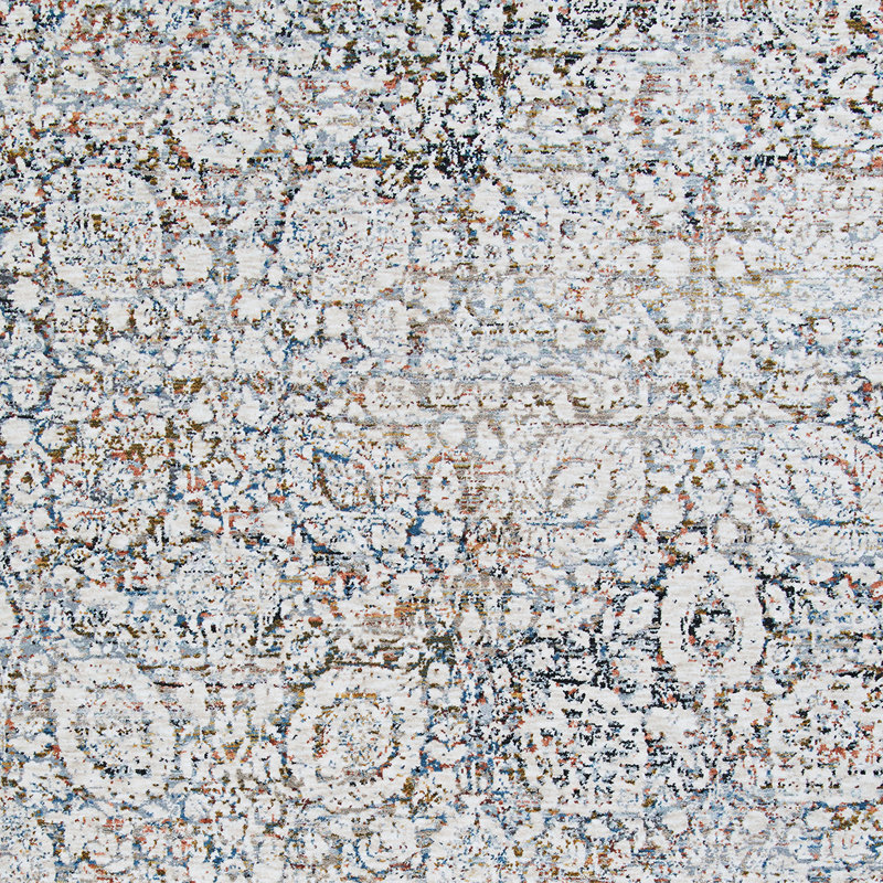 Tapis décoratif beige antique par opposition, Tapis de couloir 2 pi 7 po x 12 pi