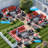 11-Piece Patio Furniture Set, Outdoor Patio Furniture with 55,000 BTU Fire Pit Table, Swivel Chairs Set, Thick Cushions, Modular Patio Sofa, Dual-Strand Wicker Rattan, Rust-Resistant Frame-1357398089