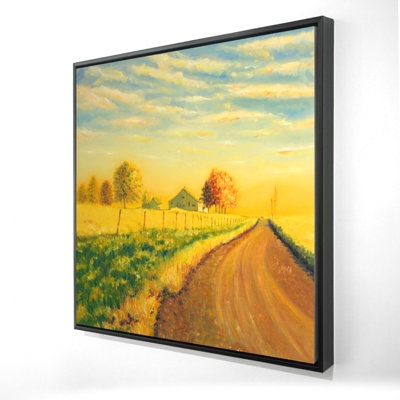 In The Countryside Print On Canvas