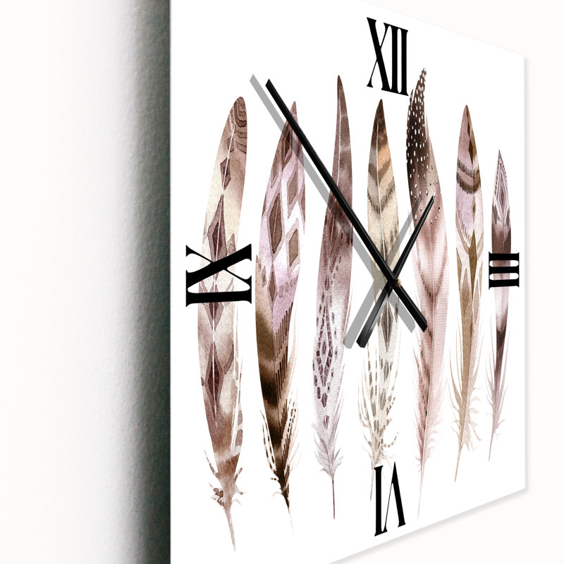 Horloge murale Feather, Très grand
