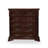 Dark Walnut Solid Wood Accent Cabinet
