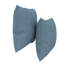 Coussins décoratifs Sunbrella® pour l'intérieur et l'extérieur, coussins carrés avec housses (ensemble de 2)-118388338