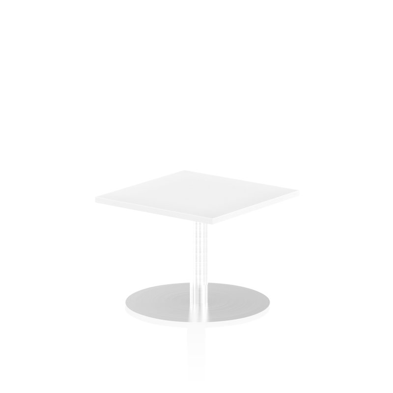 Leroya 60cm Rectangle Conference Table, 47.5cm H x 60cm W x 60cm D, White