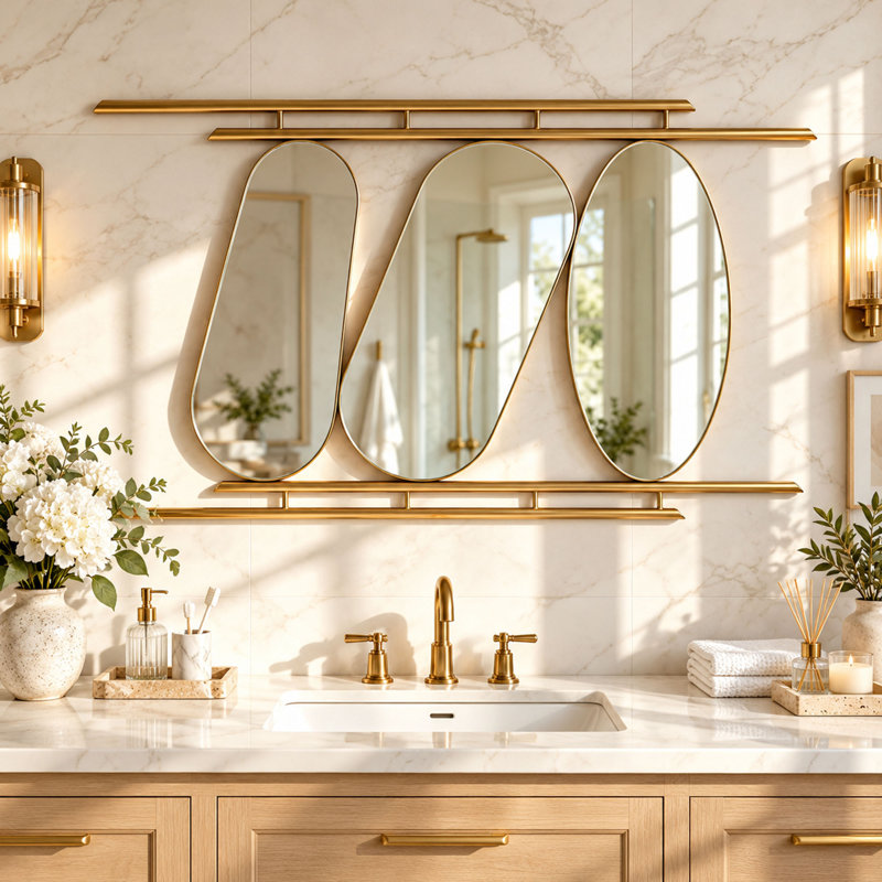 Oval Wall Mirror