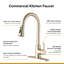 SOUEEUM Pull Down Kitchen Faucet-70941692