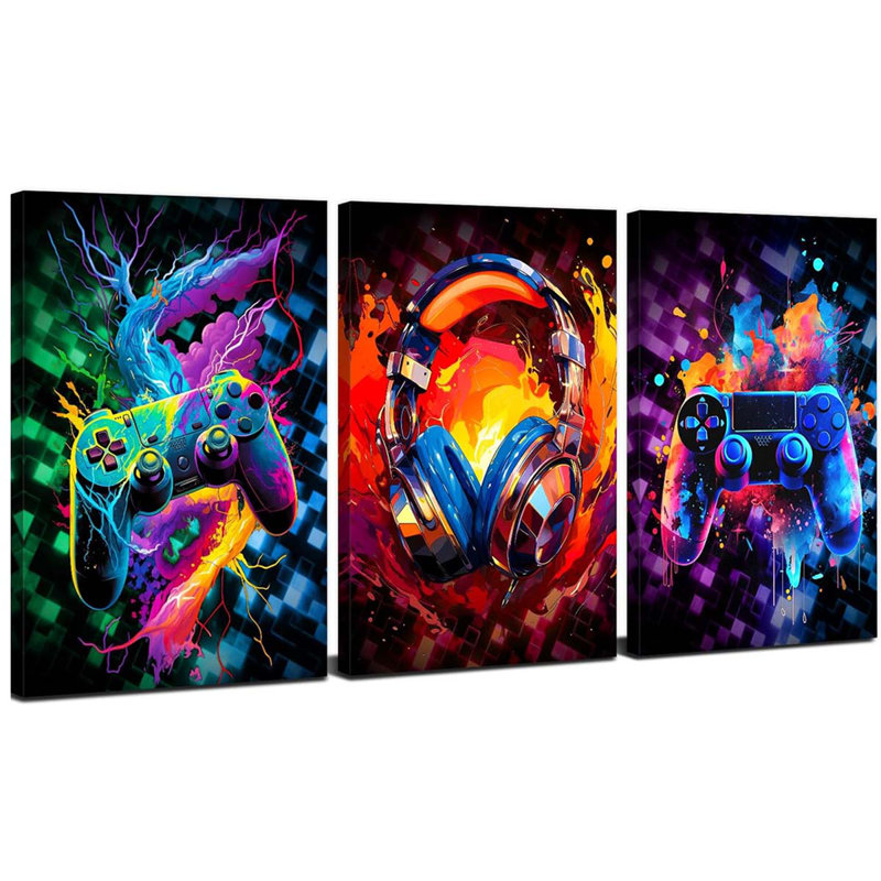 3 Piece Wrapped Canvas Print