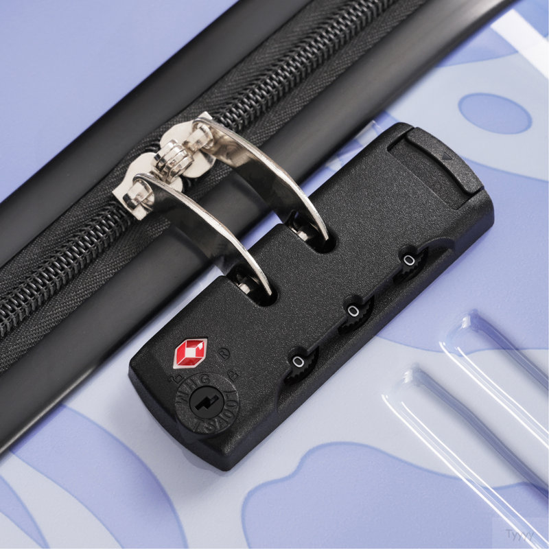 Valise à roulettes Hardshell 3 pièces avec valise TSA