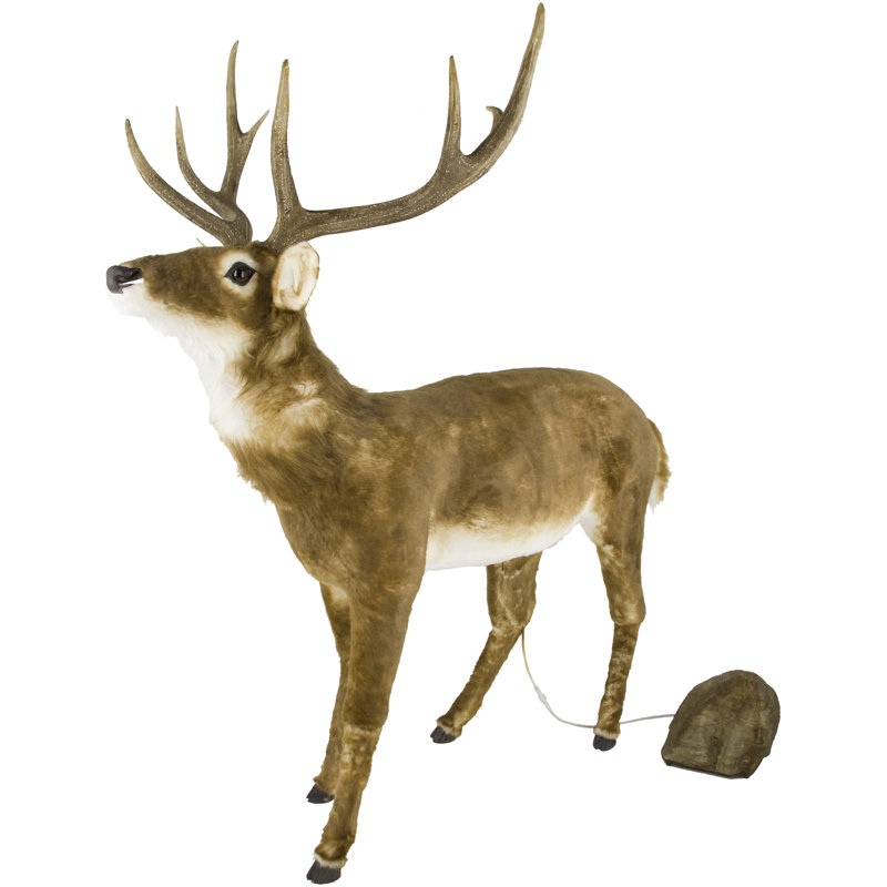 Mechanical Standing Deer, Large - 54 X 67 Inches
