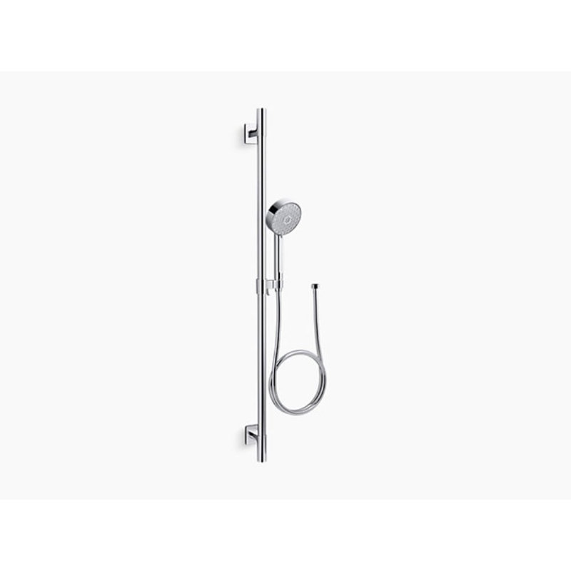 Awaken G110 Flood Handheld Shower Head, Polished Chrome