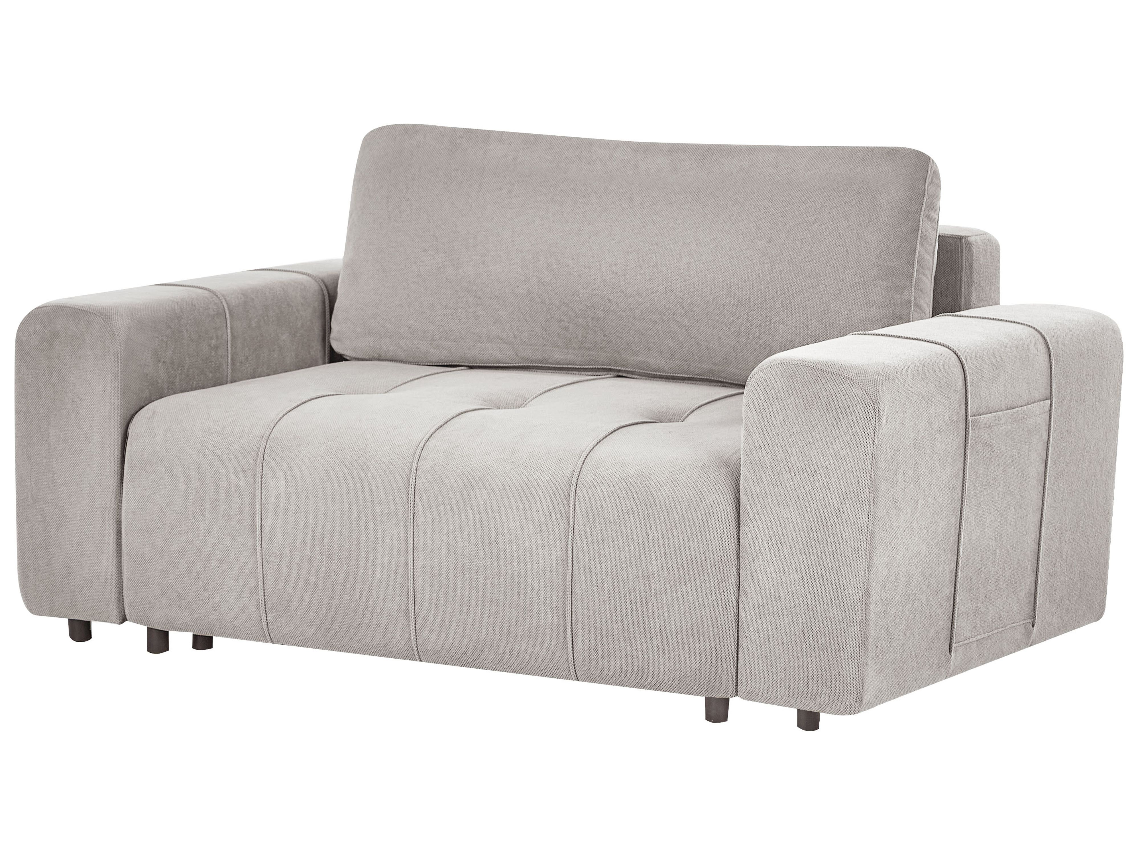 Beliani INNVIK Upholstered Reclining Sofa | Wayfair.co.uk