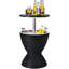 Table de bar d'extérieur en plastique avec plateau de table extensible Kaeto-47015467
