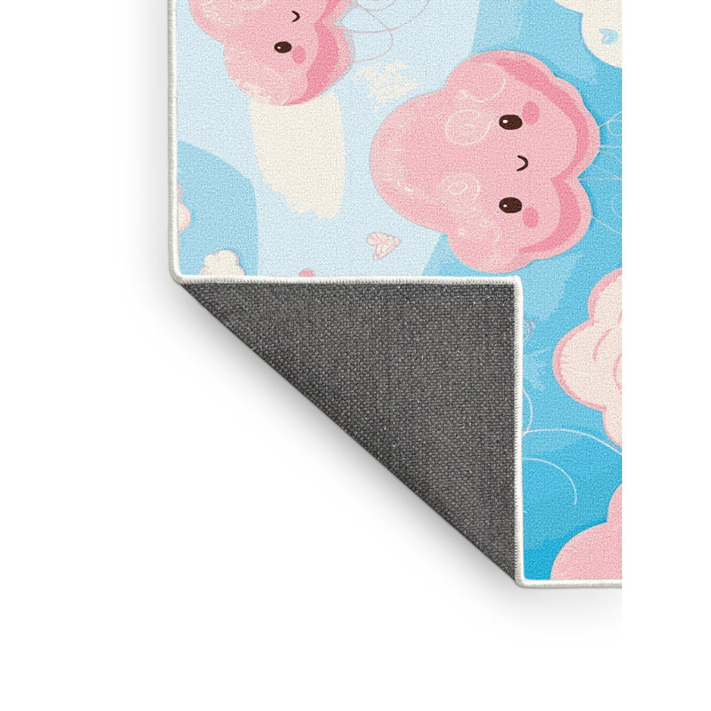 Tapis pour enfants Zoomie, Rectangle 6 pi x 9 pi