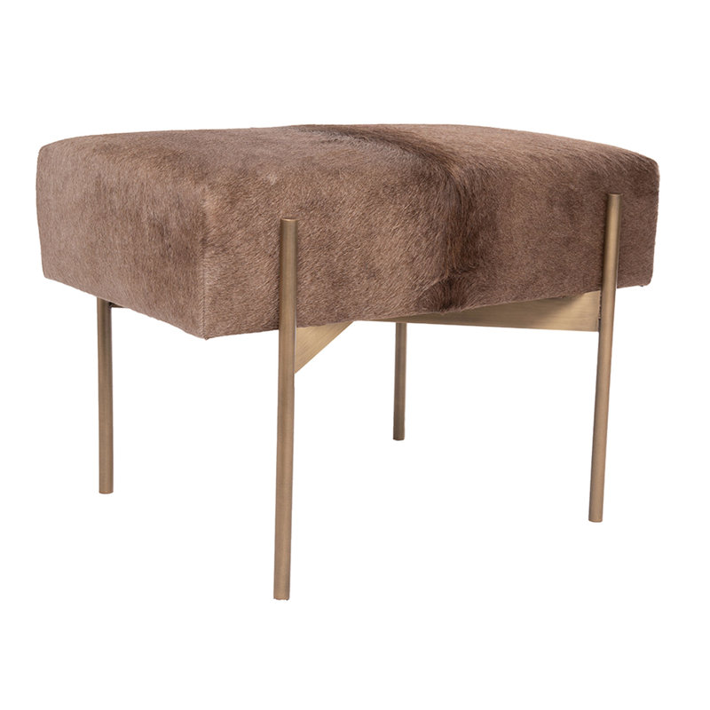 Bella Cowhide Bench