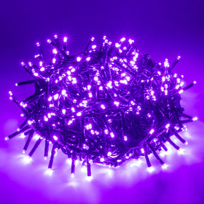 500 LED 49 FT Christmas Cluster String Lights for Bedroom