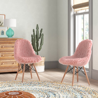 Chaise d'appoint avec pieds en hêtre