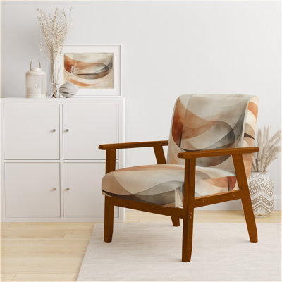 Chaise rembourrée Abstract Shapes