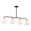 Lustre linéaire à 4 lumières Hashimoto -952405770