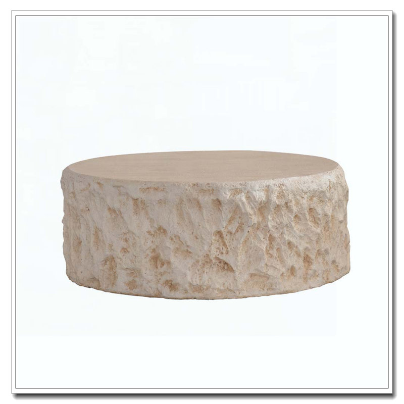 Table basse ronde Mgo Vintage