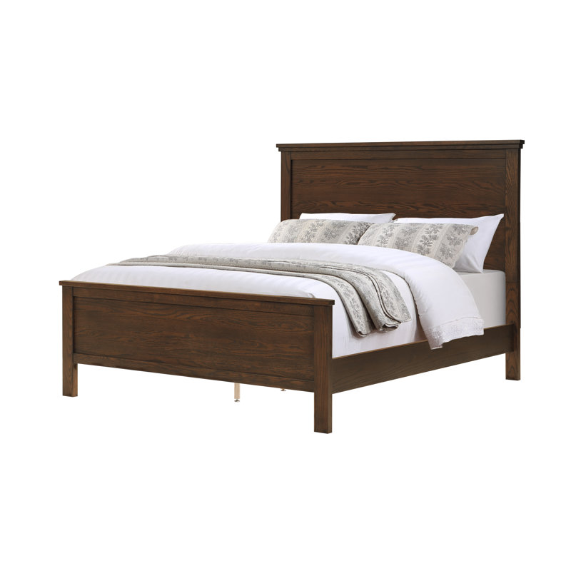 CUMBERLAND Panel Bed, King, Walnut