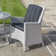 Boni Rectangular 5- Piece 4- Person Table Set