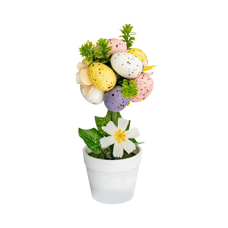 Décoration de table en forme d'œuf de Pâques, Multi-couleur