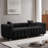 87.4'' Premium Velvet Sofa 3-Seater Loveseat-2002845326