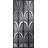 Black Metal Rectangular Mirrored - Single Picture Frame Print on Metal-98114645