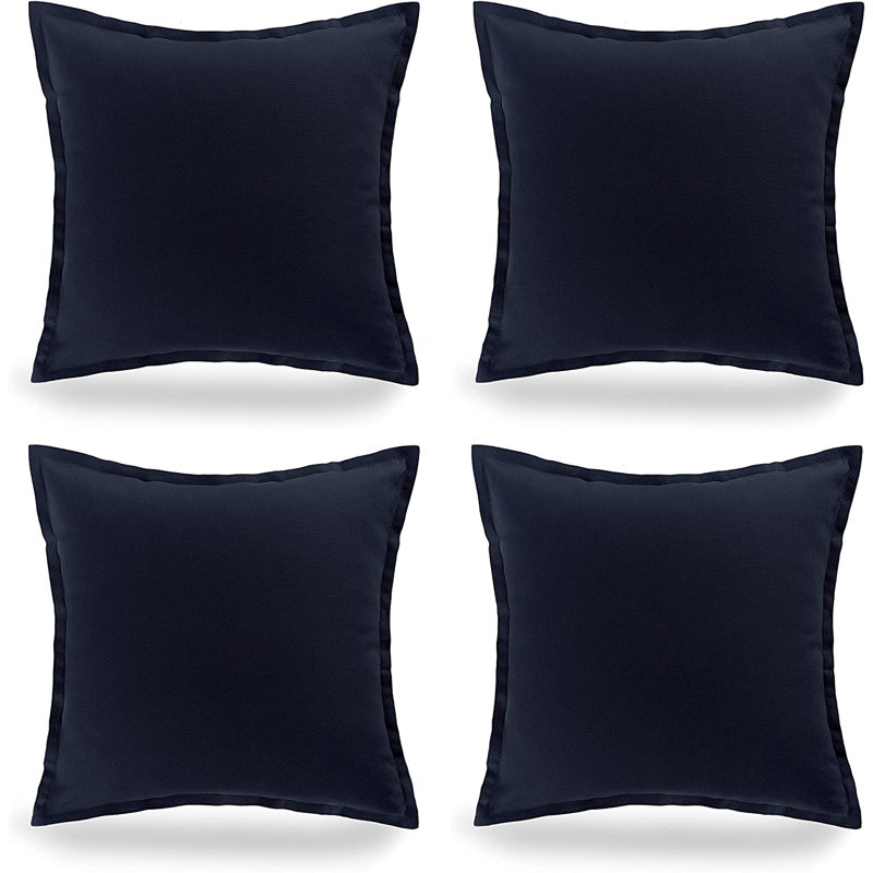 Ektor Square Euro Cushion, Dark Blue