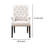Millville 19.5'' H Tufted Upholstered Armchair-606142314-641921772