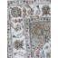 Tapis rectangulaire de conception unique 4 pi 2 po x 6 pi 1 po Rhaniyah