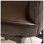 30.25'' High Swivel Bar Stool,Brown