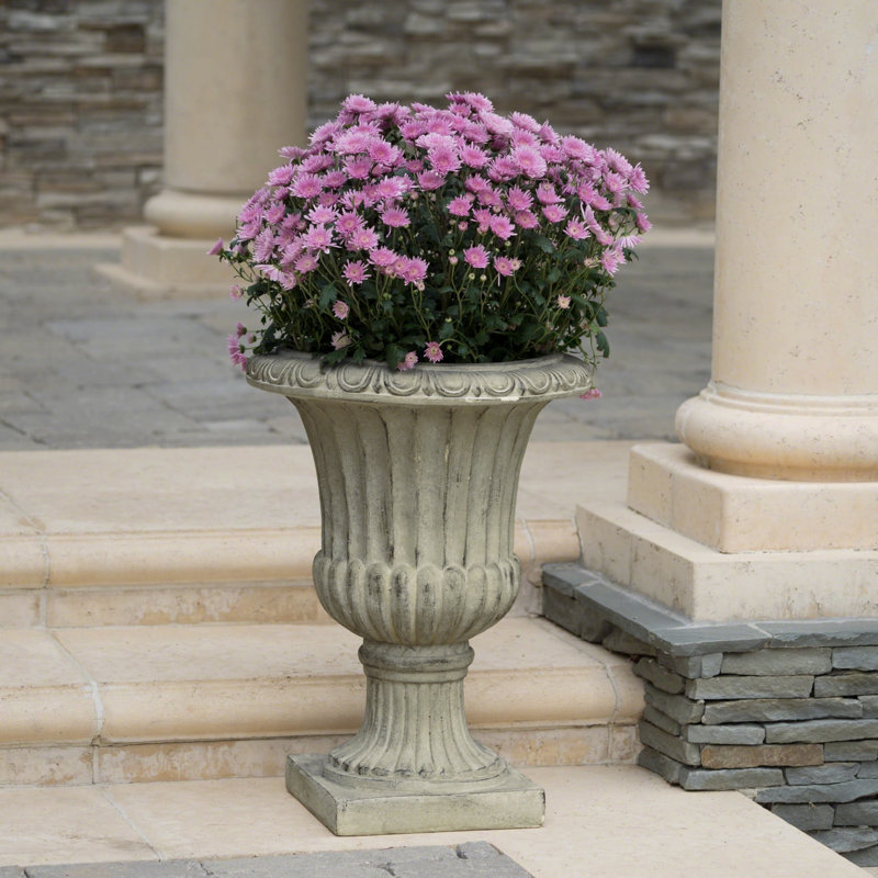 Urne jardinière pour intérieur et extérieur, Vert antique