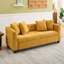 Canapé pliable 77,9 po 3 places en flanelle-615962985