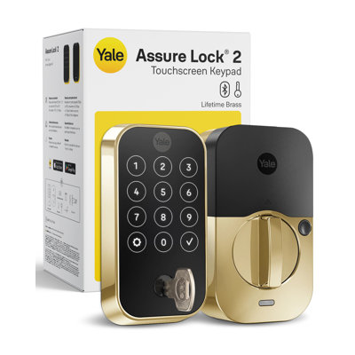Yale Assure Lock 2 Keyed Touchscreen Smart Lock with Bluetooth