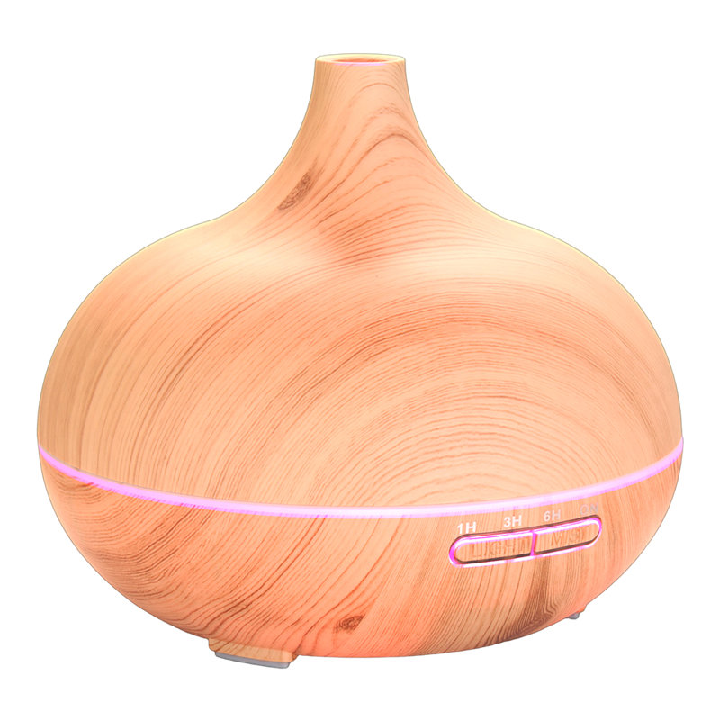 Wood Grain Ultrasonic Essential Oil Diffuser