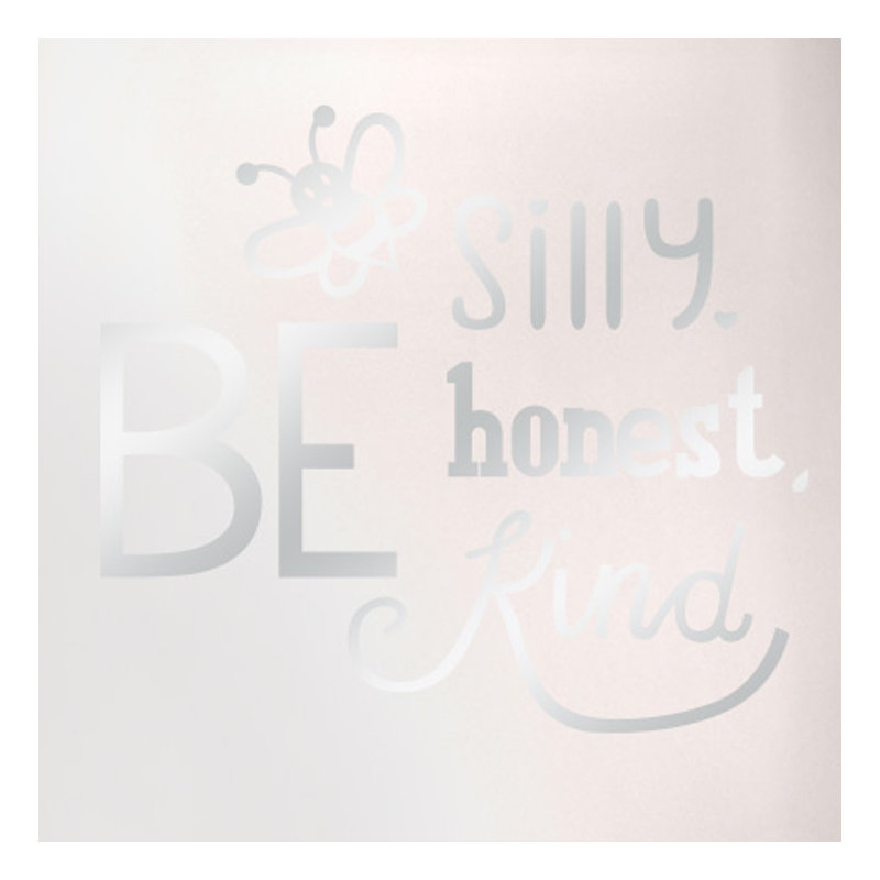 Wall Decal, Shiny Silver